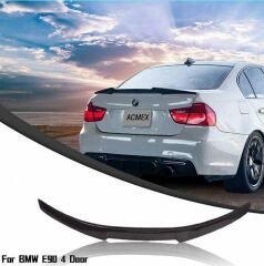 Bmw E90 M4 boyalı spoiler (Pianoblack) 2005-2012 arası