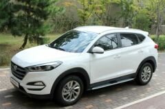 Hyundai Tucson yan basamak marşbiyel koruma bmw model 2014 Sonrası