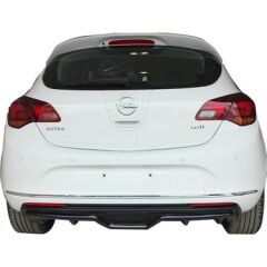 Opel Astra J hb spoiler boyalı (Pianoblack) 2010 sonrası