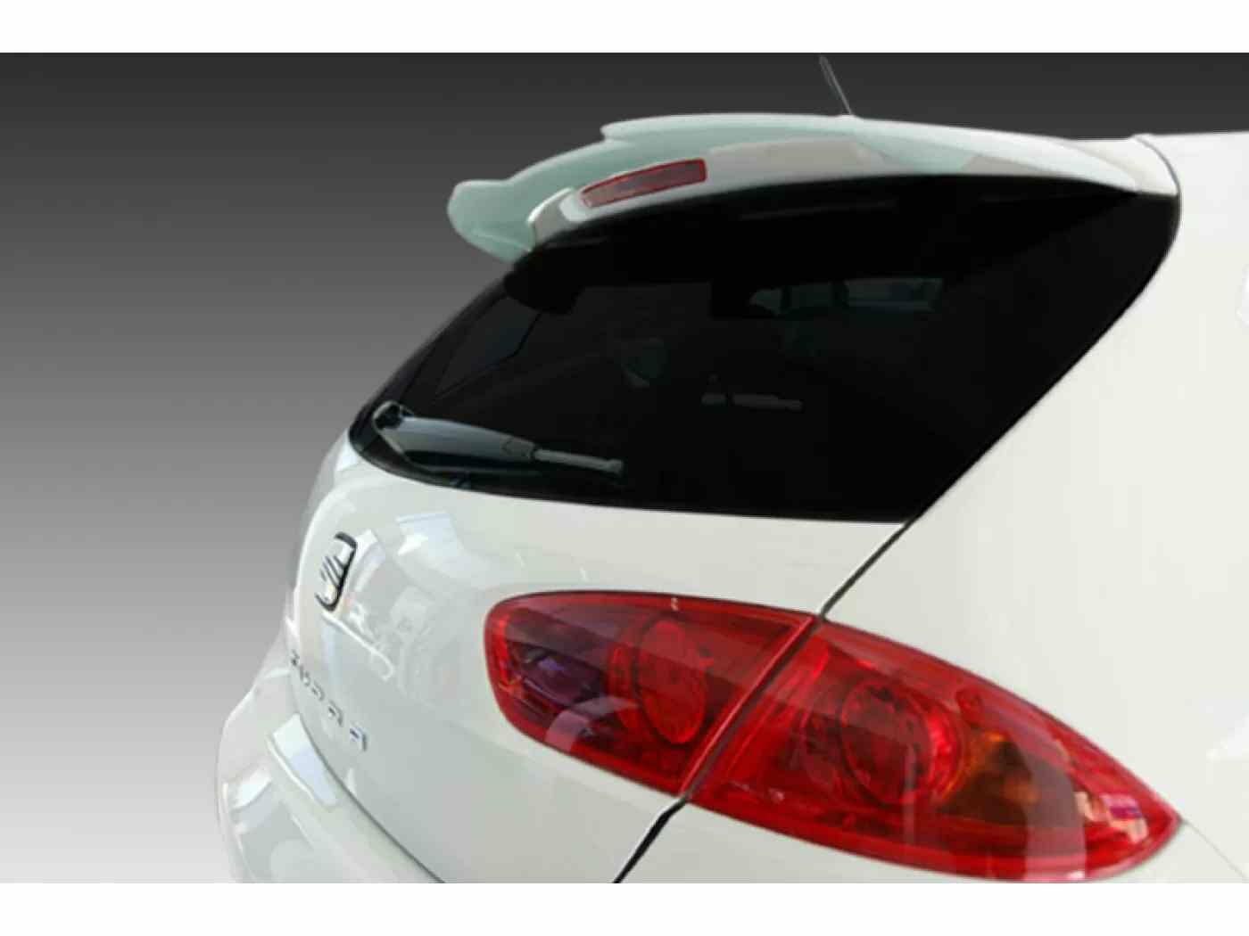 Seat Leon spoiler boyalı (Pianoblack) 2008-2012 arası