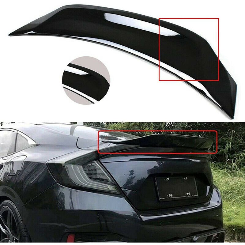 Honda Civic fc5 Jdm spoiler boyalı (Pianoblack) 2016-2021 arası