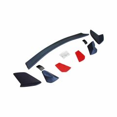 Honda Civic typer spoiler 3 parça boyalı (Pianoblack) 2016-2021 arası
