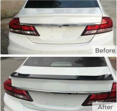Honda Civic fb7 Anatomik spoiler boyalı (Pianoblack) 2012-2016 arası