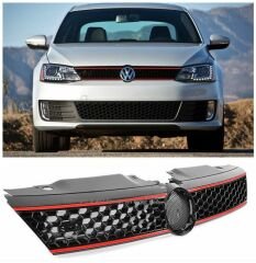 Volkswagen Jetta gli ön panjur ızgara kırmızı şeritli 2011-2015 arası