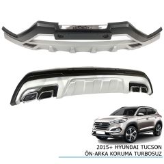 Hyundai Tucson Ön-Arka Tampon Koruması  2015-2018 (Model 2)