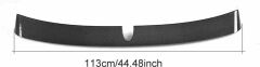Mercedes w211 boyalı (Pianoblack) cam üstü spoiler 2002-2006 arası