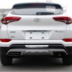 Hyundai Tucson Ön-Arka Tampon Koruması  2015-2018 (Model 2)