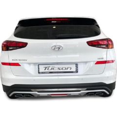 Hyundai Tucson Arka Tampon Koruması  2018-2021 Arası Uyumlu