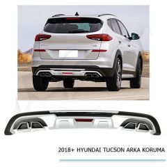Hyundai Tucson Arka Tampon Koruması  2018-2021 Arası Uyumlu