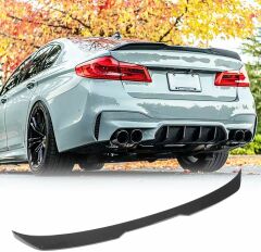 Bmw G30 boyalı (Pianoblack) spoiler 2016-2020 arası