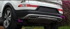 Kia Sportage Arka Tampon Koruması  2010-2015 Arası Uyumlu