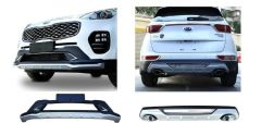 Kia Sportage Ön-Arka Tampon Koruması  2016-2018 Arası Uyumlu