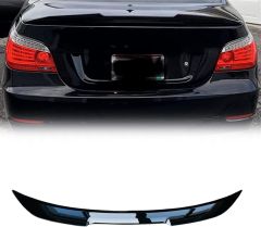 Bmw E60 boyalı (Pianoblack) PSM spoiler 2003-2009 arası