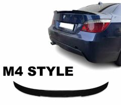 Bmw E60 boyalı (Pianoblack) M4 spoiler 2003-2009 arası