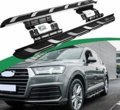 Audi Q7 yan basamak koruma 2015+ oem tip