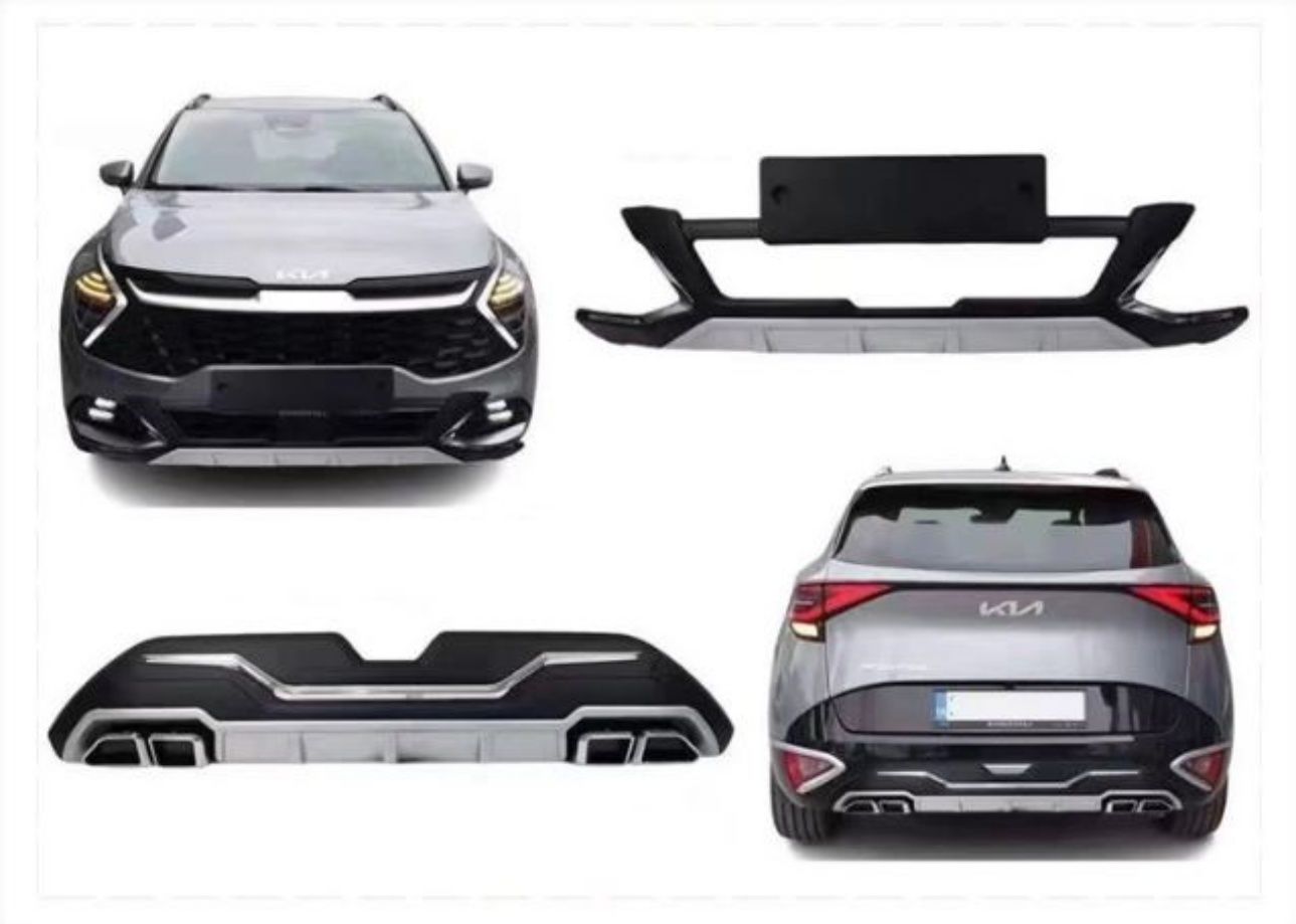 Kia Sportage Ön-Arka Tampon Koruması  2021+ Sonrası Uyumlu
