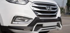 Hyundai ix35 Ön Tampon Koruması 2010+ Sonrası Uyumlu Model 3