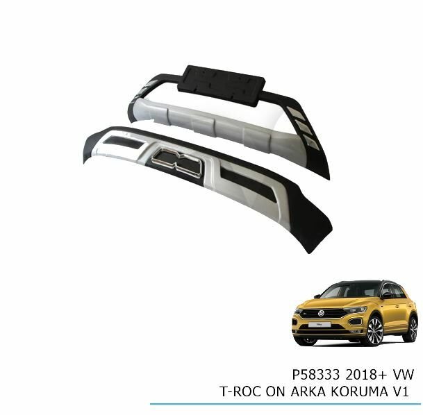 Vw T-roc ön arka koruma V1 model 2018 sonrası modellere uyumlu