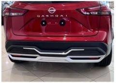 Nissan Qashqai Arka Tampon Koruması 2022+ Sonrası Uyumlu
