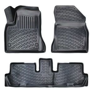 Citroen C4 Grand Picasso 7 Koltuk 3D Paspas Siyah 2006-2013 Arası Rizline