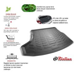 Toyota yaris Bagaj Havuzu Paspası Rizline 2013-2020