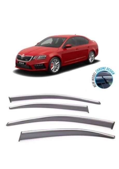 Skoda Octavia Kromlu Cam Rüzgarlığı 2013-2019 arası Sunplex