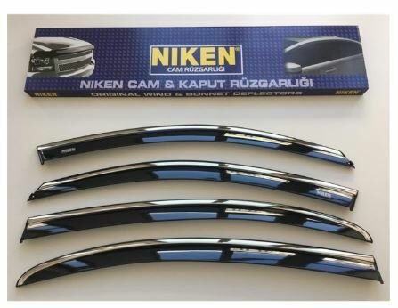 Chevrolet Malibu Kromlu Cam Rüzgarlığı Niken 2012+ sonrası kasalara uyumlu