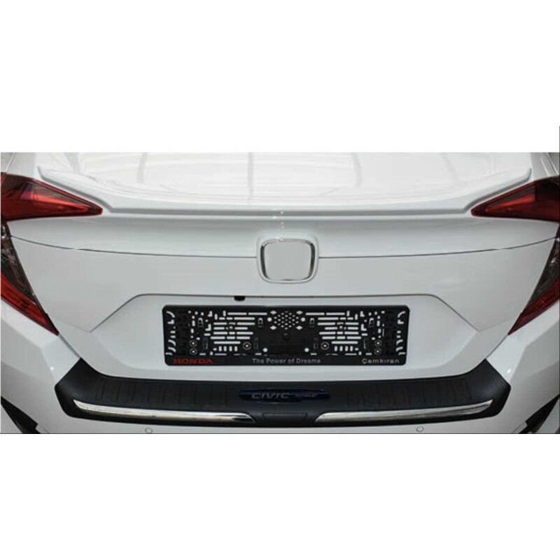 Honda Civic fc5 uyumlu arka tampon kaplaması mavi 2016-2020 arası