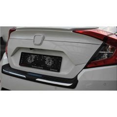 Honda Civic fc5 uyumlu arka tampon kaplaması mavi 2016-2020 arası