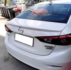 Mazda 3 Boyalı Spoiler (Pianoblack) 2015+ sonrası modellere uyumlu