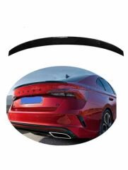 Skoda Octavia spoiler (Pianoblack) 2020 sonrası