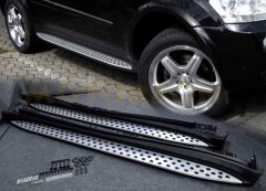 Mercedes ML350 (W164) yan basamak marşbiyel koruma 2006-2012 arası modeller