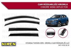 Hyundai Tucson Kromlu Cam Rüzgarlığı Niken 2015-2020