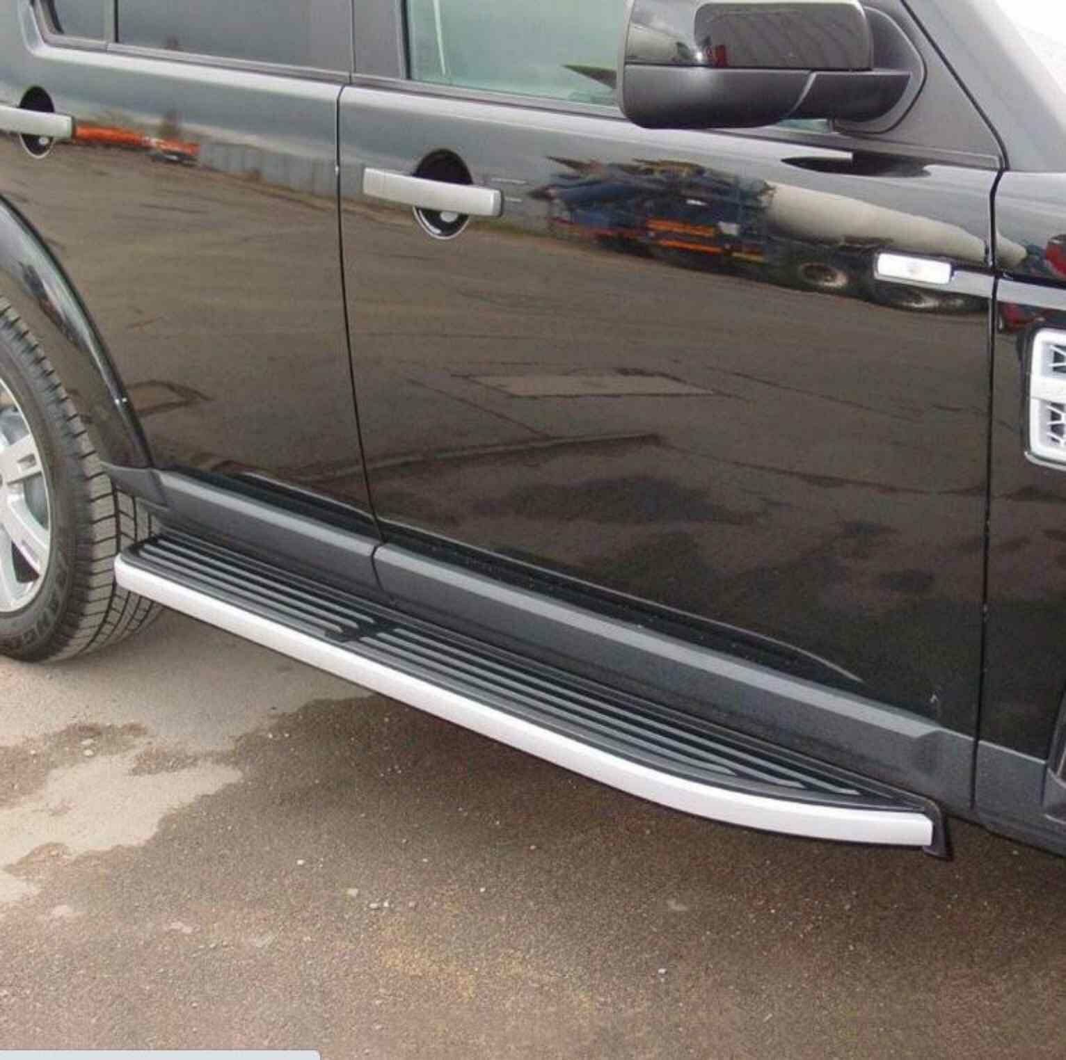 Land Rover Discovery 3 ve 4 uyumlu yan basamak marşbiyel koruma 2004-2016 arası modeller