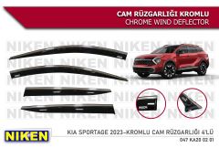 Kia Sportage Kromlu Cam Rüzgarlığı Niken 2021+