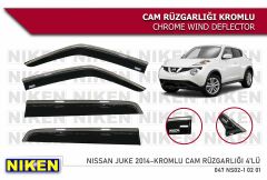 Nissan Juke Kromlu Cam Rüzgarlığı Niken 2015+