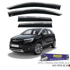 Opel Crossland x Kromlu Cam Rüzgarlığı Niken 2018+