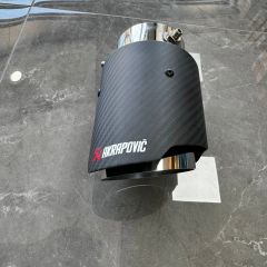 Ayarlanabilir Akrapoviç Eksoz Ucu 90MM Tekli Açık Ağızlı