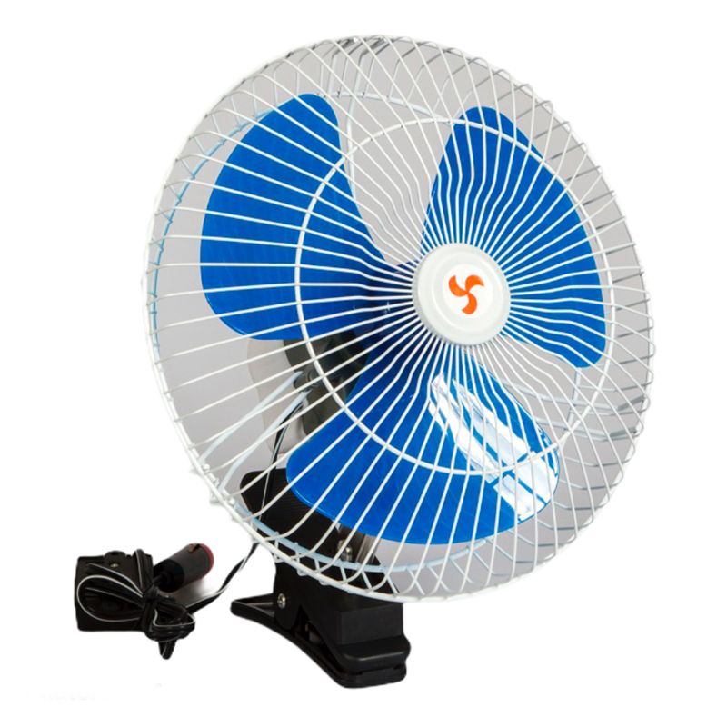 Araç Içi Vantilatör Mavi Mandallı 24v 10 Inç tüm modeller uyumlu