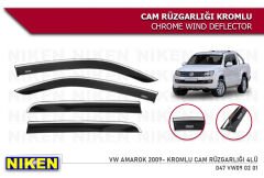 Vw Amarok Kromlu Cam Rüzgarlığı Niken 2009+