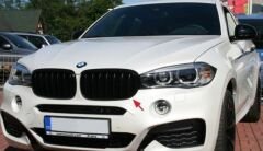 Bmw x5 x6 f15 mx5 böbrek ön panjur seti pianoblack 2012 / 2019