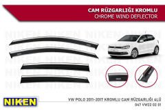 Vw Polo Kromlu Cam Rüzgarlığı Niken 2011-2017