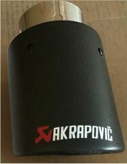 Akrapoviç egzoz ucu karbon model 90mm -ithal