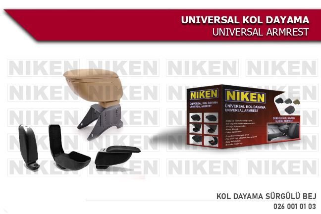 Kol Dayama-kolçak Sürgülü tip Bej tüm modellere uyumlu