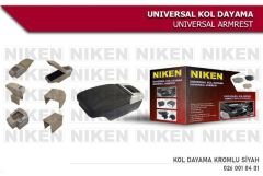 Kol Dayama-kolçak Bardaklı tip Siyah tüm modellere uyumlu