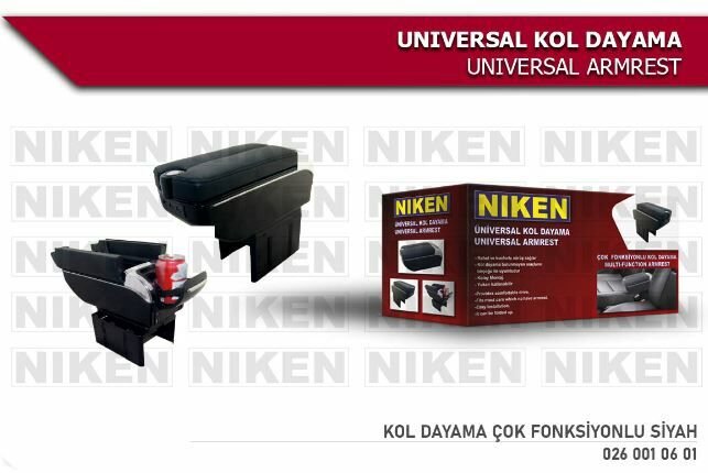 Kol Dayama-kolçak Çok Fonksiyonlu tip Siyah tüm modellere uyumlu