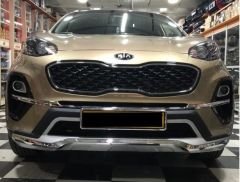 Kia sportage ön ve arka tampon koruma difüzör 2019+ makyajlı kasa uyumlu