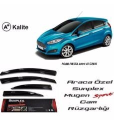 Ford Fiesta Mugen Cam Rüzgarlığı 2010-2017 arası 4'lü Sunplex