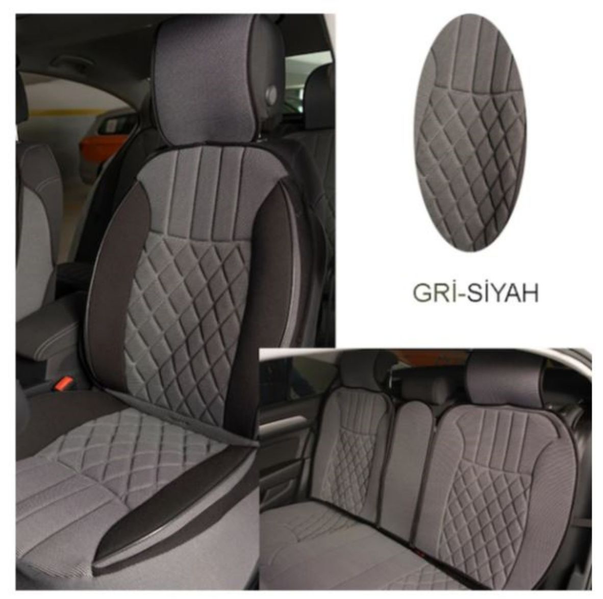 Dmb Elegance 5'li minder Gri-Siyah