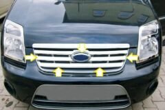 Ford connect panjur kromu 2009-2015 Arası